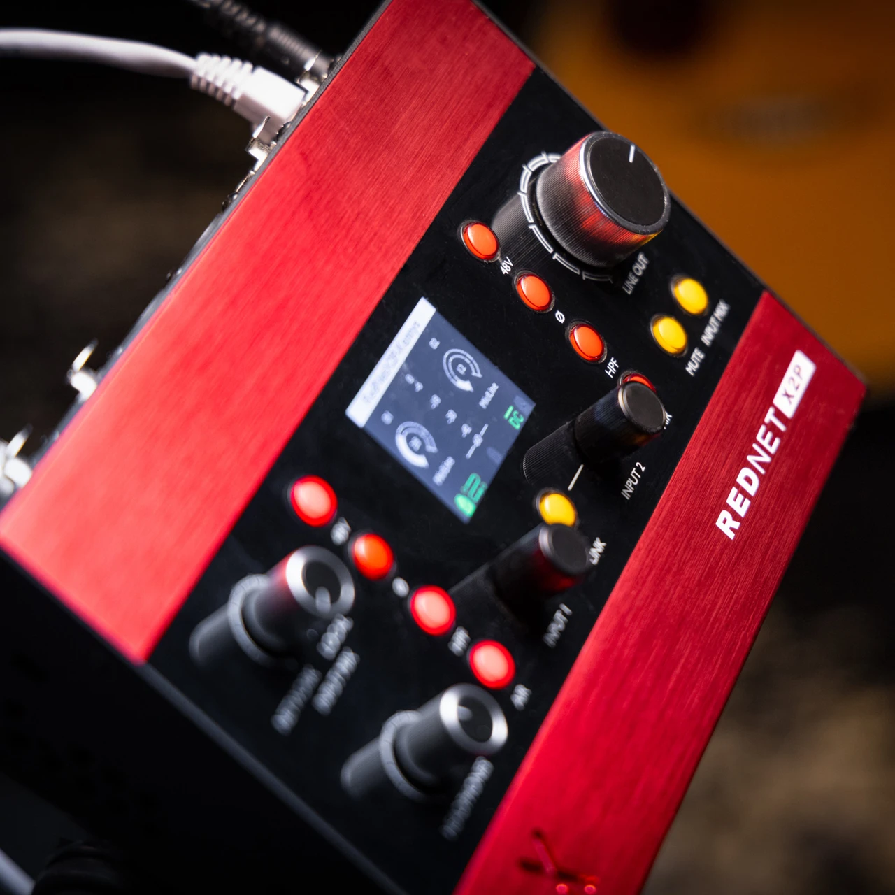 Rednet 2 Rear RedNet X2P | Focusrite