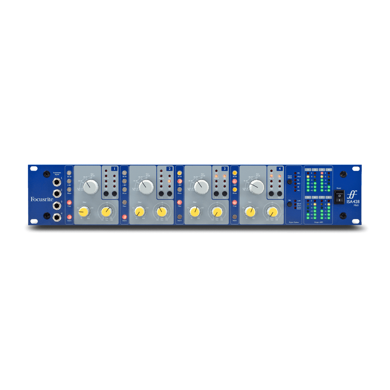 Focusrite ISA MkII 8チャンネル マイクプリアンプ フォーカスライト