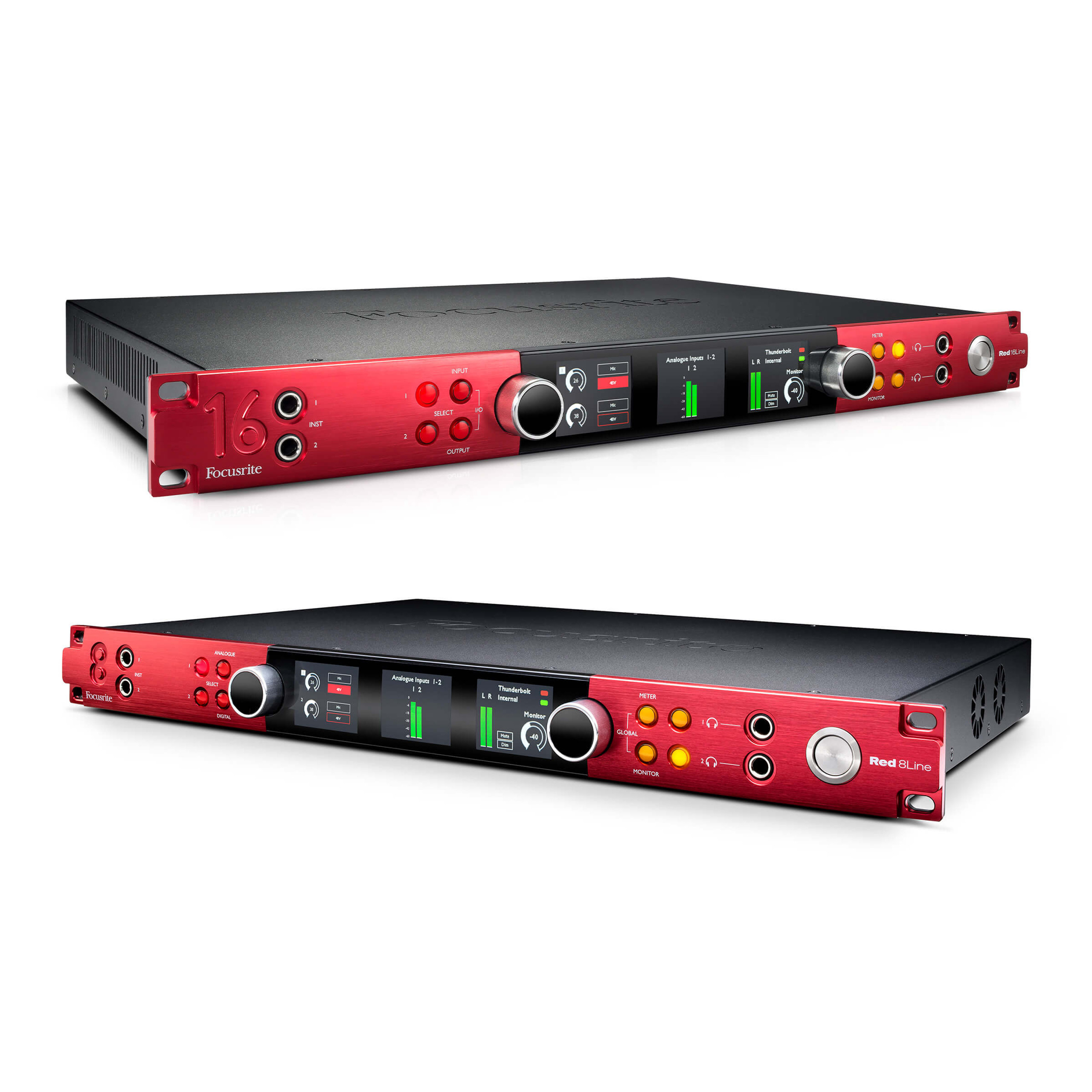 Focusrite オーディオインターフェース レッド Red Interface Range | Focusrite