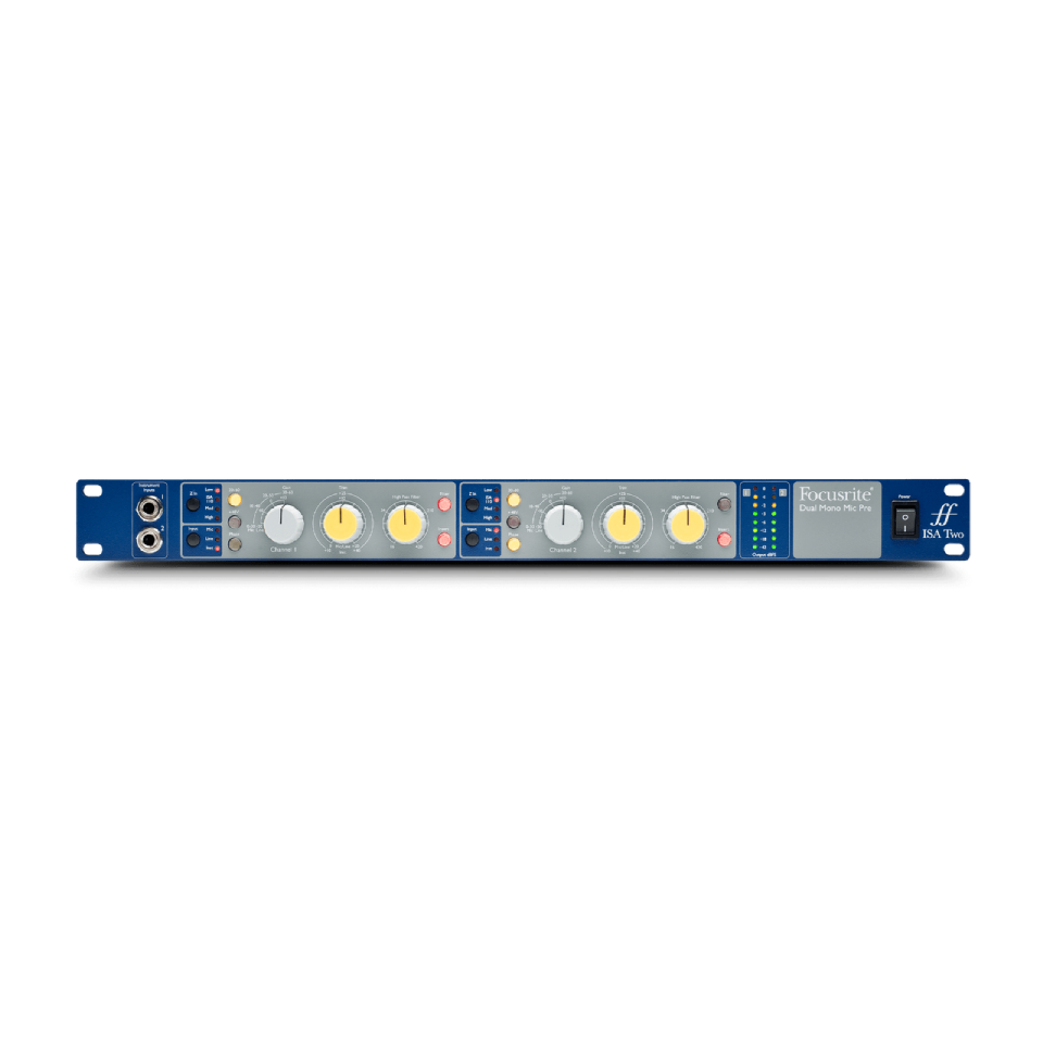 Focusrite ISA Two 2ch マイクプリアンプ（Focusriteのマイクプリ「ISA 