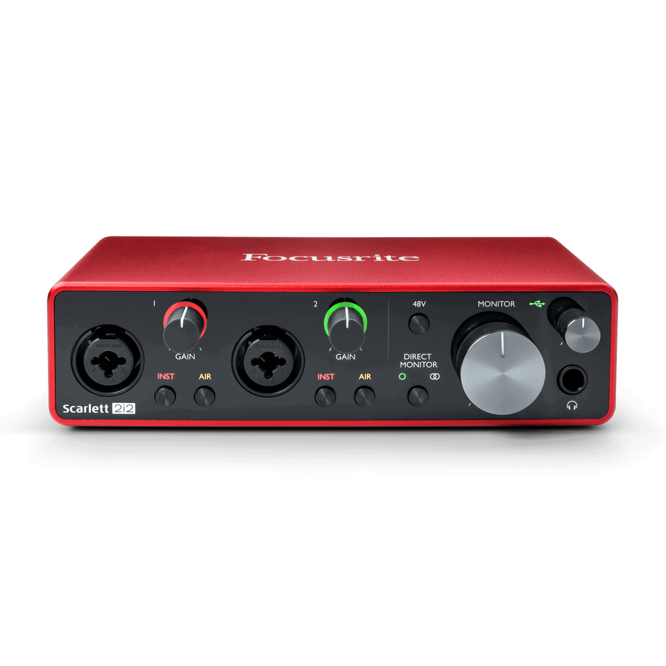 配信機器・PA機器・レコーディング機器 Focusrite Scarlett 2i2 Studio
