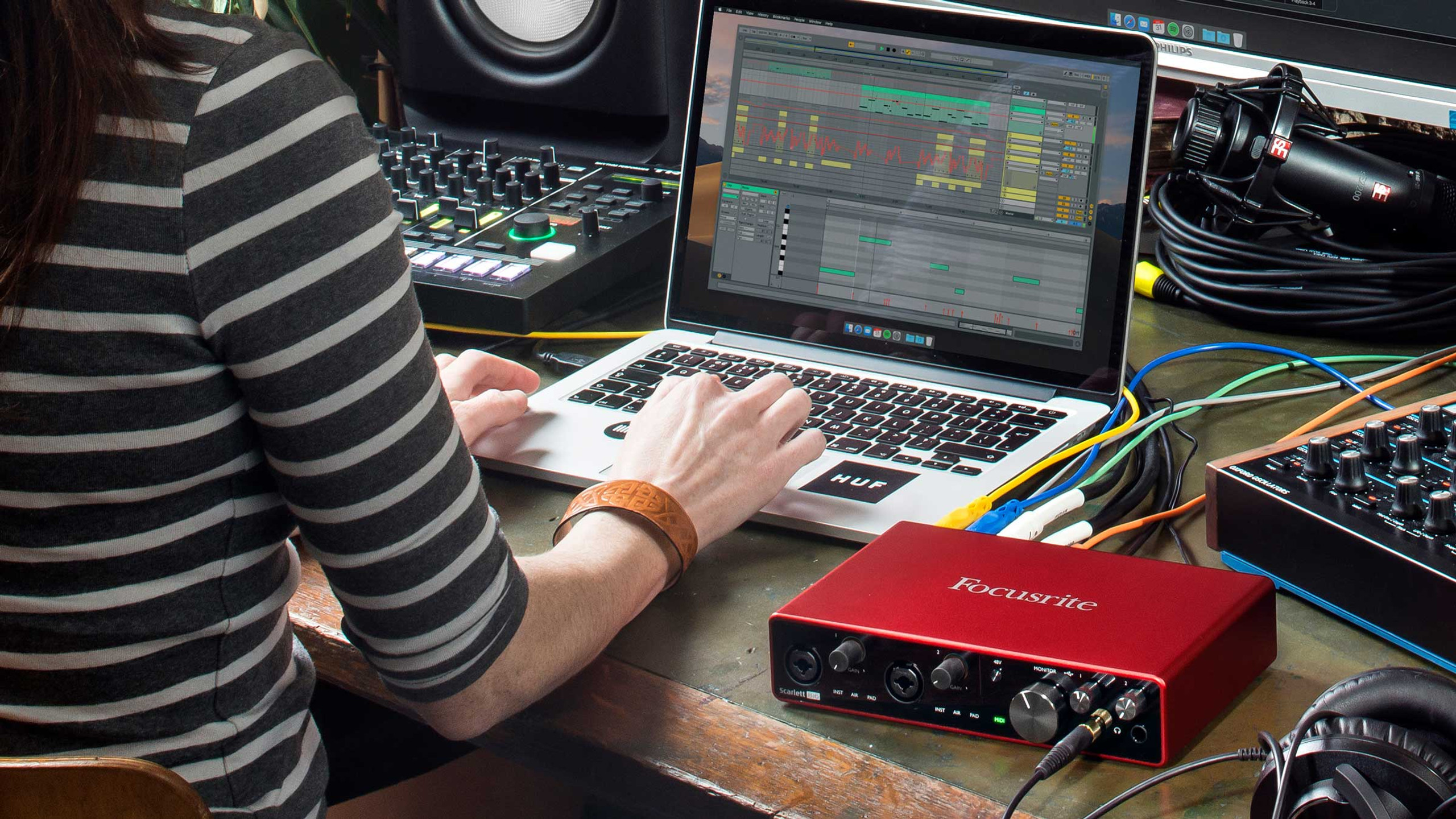 focusrite scarlett 8i6 audio interface for audacity