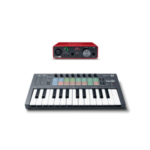 Scarlett Solo [3rd Gen] + Novation FLkey Mini MK1 - Bundle