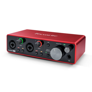 Audio Interface, Pre-Owned Focusrite Scarlett 2i2 Studio 3rd Gen 2-in,  2-out USB Interface Bundle, Alamo Music Center