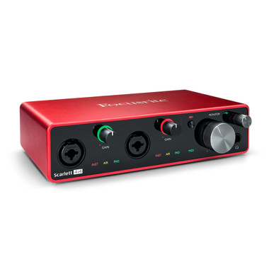 Focusrite Scarlett 4i4 Left