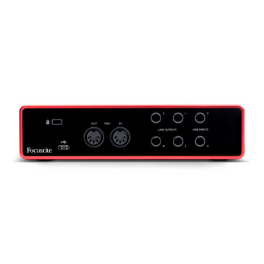 Focusrite Scarlett 4i4 Back