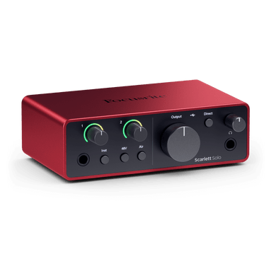 一番のFocusrite Scarlett Solo 3rd Gen DTM・DAW