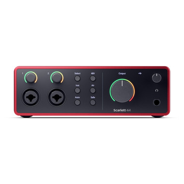 Focusrite Scarlett 4i4 4th Generation - Refurbished Front