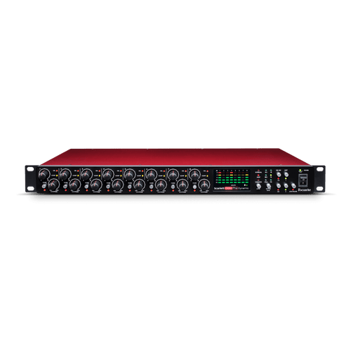 特価人気FOCUSRITE Scarlett OctoPre ADATマイクプリアンプ アンプ