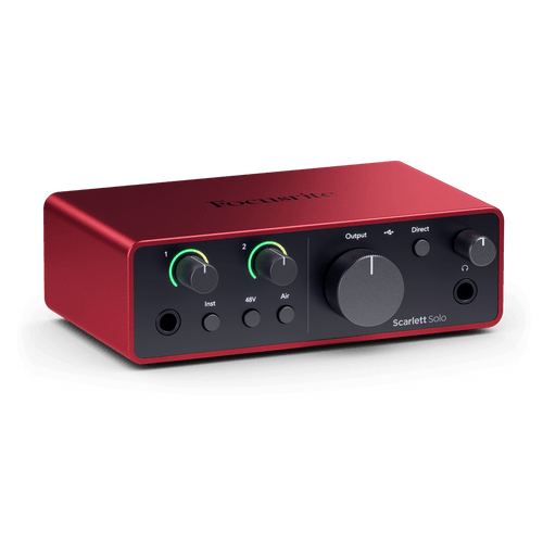 Focusrite Scarlett Solo Studio 4th Generation - Refurbished Audio Interface