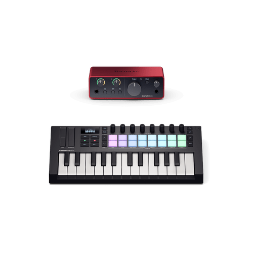 Scarlett Solo + Novation Launchkey Mini 25 - Bundle