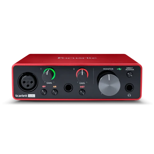 Focusrite Scarlett Solo [3rd Gen] Front