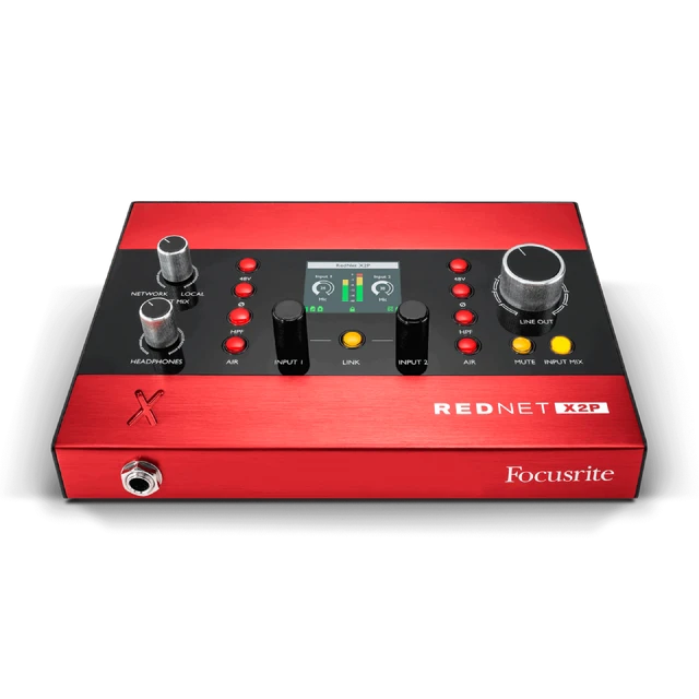 Rednet 2 Rear RedNet X2P | Focusrite