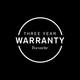 Enjoy 3 years of warranty