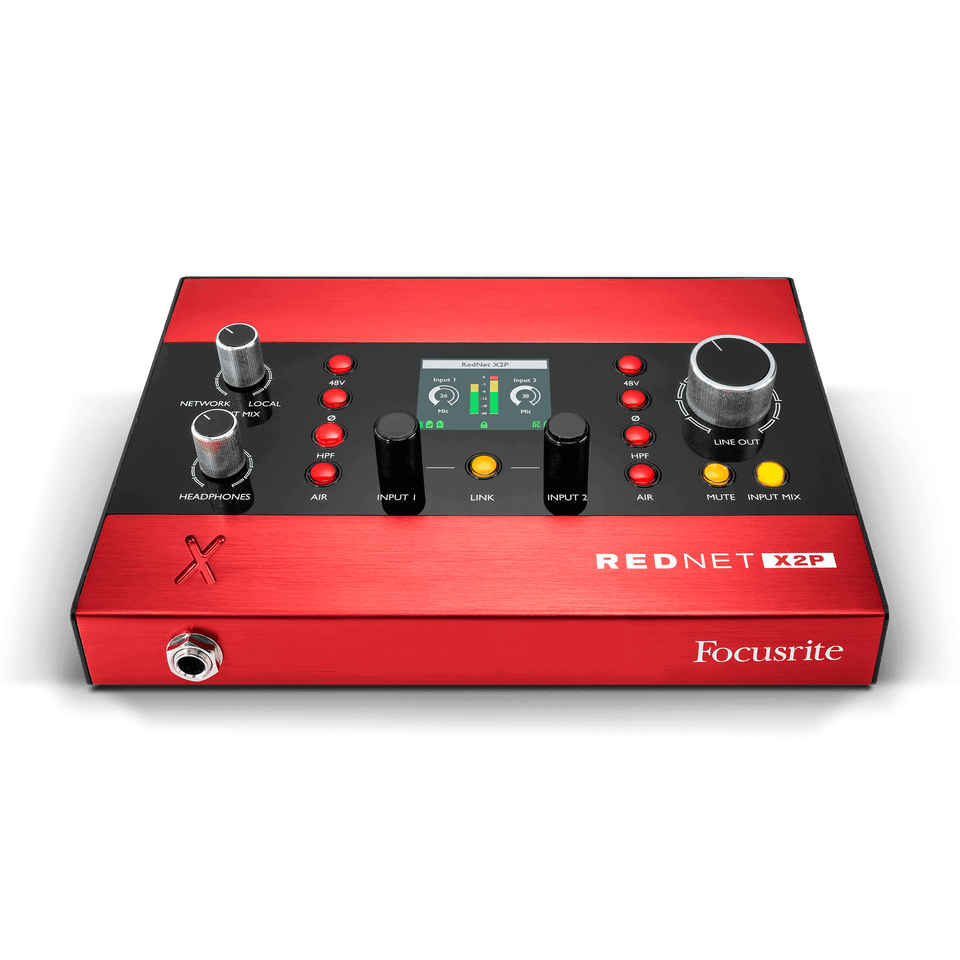 Focusrite REDNET A16R mk2 Dante 定価70万 美品 Focusrite RedNet A16R MkII Rackmount 16x16 Dante REDNET A16R
