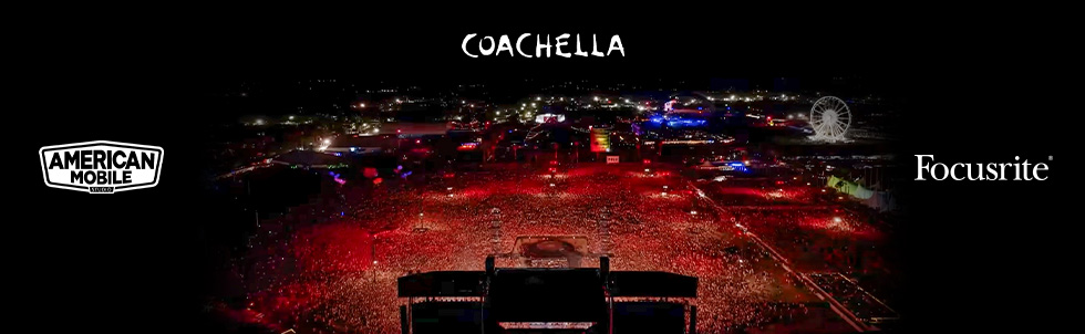 Focusrite RedNet powers broadcast workflow at Coachella and Stagecoach with Chris Shepard at the helm