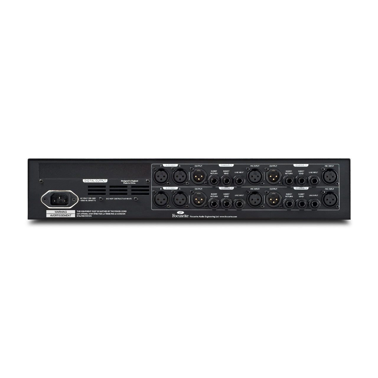 中古美品】Focusrite 勇まし Clarett 8Pre インターフェース