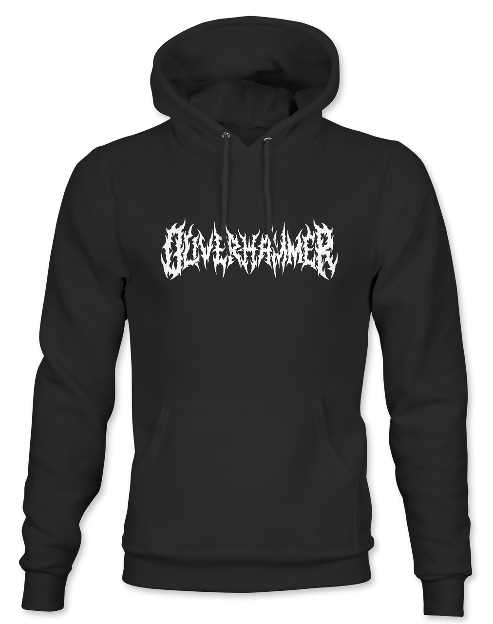 O-H Metal Hoodie-Black - Oliver-Hammer Clothes Shop