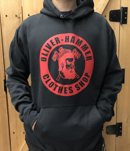 Loggerman HoodieBlack OliverHammer Clothes Shop