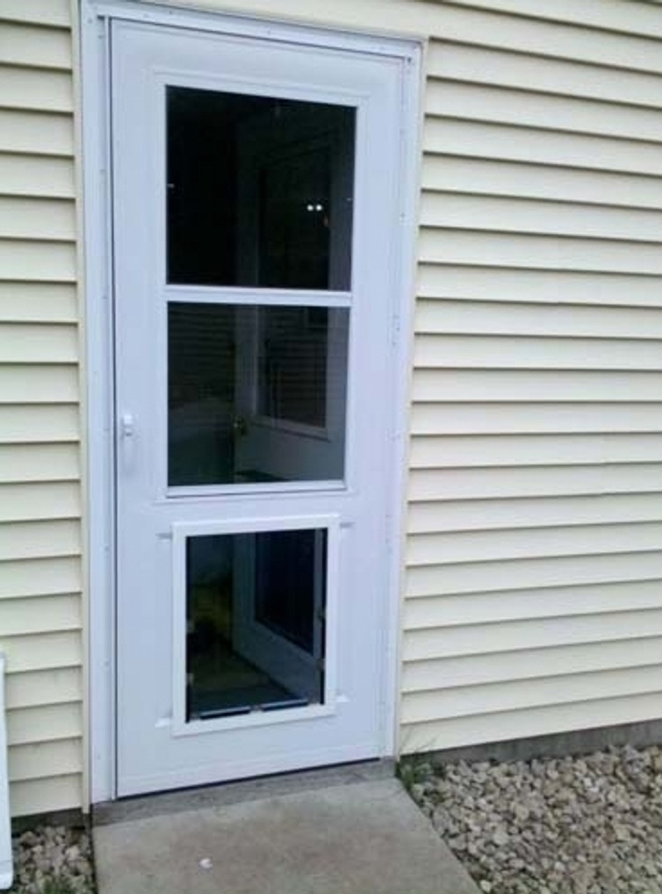 double pane insulated storm doors with screens lowes