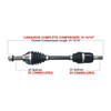 TrakMotiveHD Complete HD Axle SUZUKI - 216528