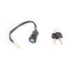 Outside Distributing Key Switch 4-Wire and Female Plug Lock with key - 217092 - 217092