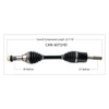 TrakMotive Complete HD Axle Fits Can-am - 216703