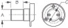 Sea Dog Replacement Cap for 710526 - 710527