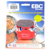 EBC  “X” Series Moto-X Sport & Enduro Brake Pad Organic - Rear Right, Rear left - 007448