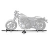 Kimpex Long Motorcycle Dolly Transportation Stand 1500 lbs - 000820