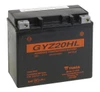 Yuasa Battery Maintenance Free AGM High Performance GYZ20HL - 010001