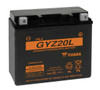 Yuasa Battery Maintenance Free AGM High Performance GYZ20L - 010007