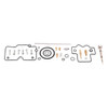 All Balls Carburetor Repair Kit HONDA - 208660