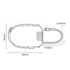 Oxford Products Retractable Cable Lock - 469933