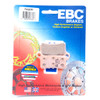 EBC  “R“ Long Life Sintered Brake Pad Sintered metal - Front left, Rear Right - 008476