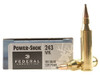 Federal 243 WIN 100gr Power-Shok 20 Rds