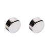 Oxford Products Chrome Heated Grip End Cap - 369380