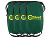 Caldwell Lead Sled Weight Bag Polyester Green, 4 Pack