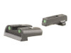 TRUGLO TFO Sight Set Sig Sauer #6 Front #8 Rear Tritium / Fibre TRUGLO TFO Sight Set Sig Sauer #6 Front #8 Rear Tritium / Fibre