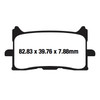 EBC  Double-H Superbike Brake Pad Metal - Front - 125129