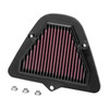 K&N High-Flow OEM Air Filter Fits Kawasaki - 076796