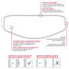 Pinlock 100% Max Vision Insert Lens ProtecTINT for Arai Shields - 147119