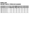 LS2 Rebellion Half Helmet Solid - M - 195503