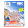 EBC  “R“ Long Life Sintered Brake Pad Sintered metal - Rear Right, Rear left - 007296