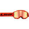 LS2 Charger Plus Goggle Black, High visibility Orange - 397740