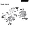 CKX Tranz 1.5 AMS Modular Helmet Solid - XS - 512581