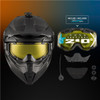 CKX Titan Original Carbon Helmet - Trail and Backcountry Solid - 210° Goggle Included - L - 507254