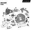 CKX Mission Free-Face Helmet - Carbon Code - 2XL - 515866