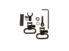 GrovTec Barrel Band 2-Piece Set, Swivel Stud 1" Loop, .850-.900