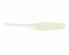 Netbait Baitfuel HexTek Eko Shad, 4", Albino Pearl, 8 pack